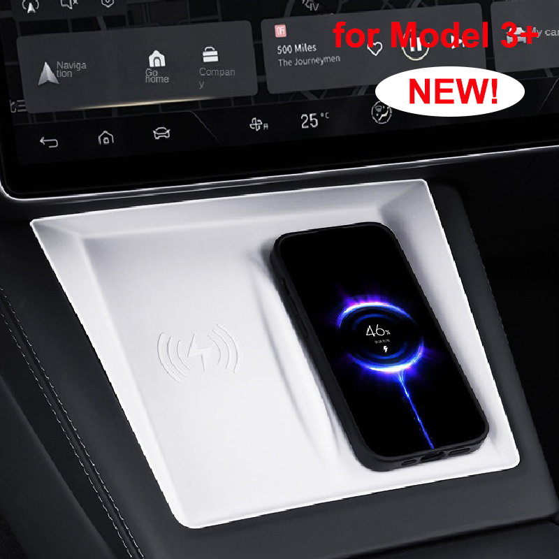 Wireless Car Charger - for Tesla Model 3+ Highland 2024-26