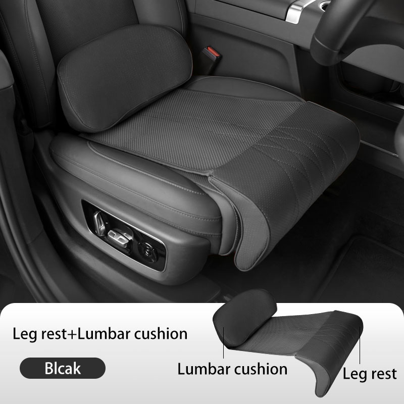 Leather Car Seat Cover - Nappa Leather Leg Support Extension Seat