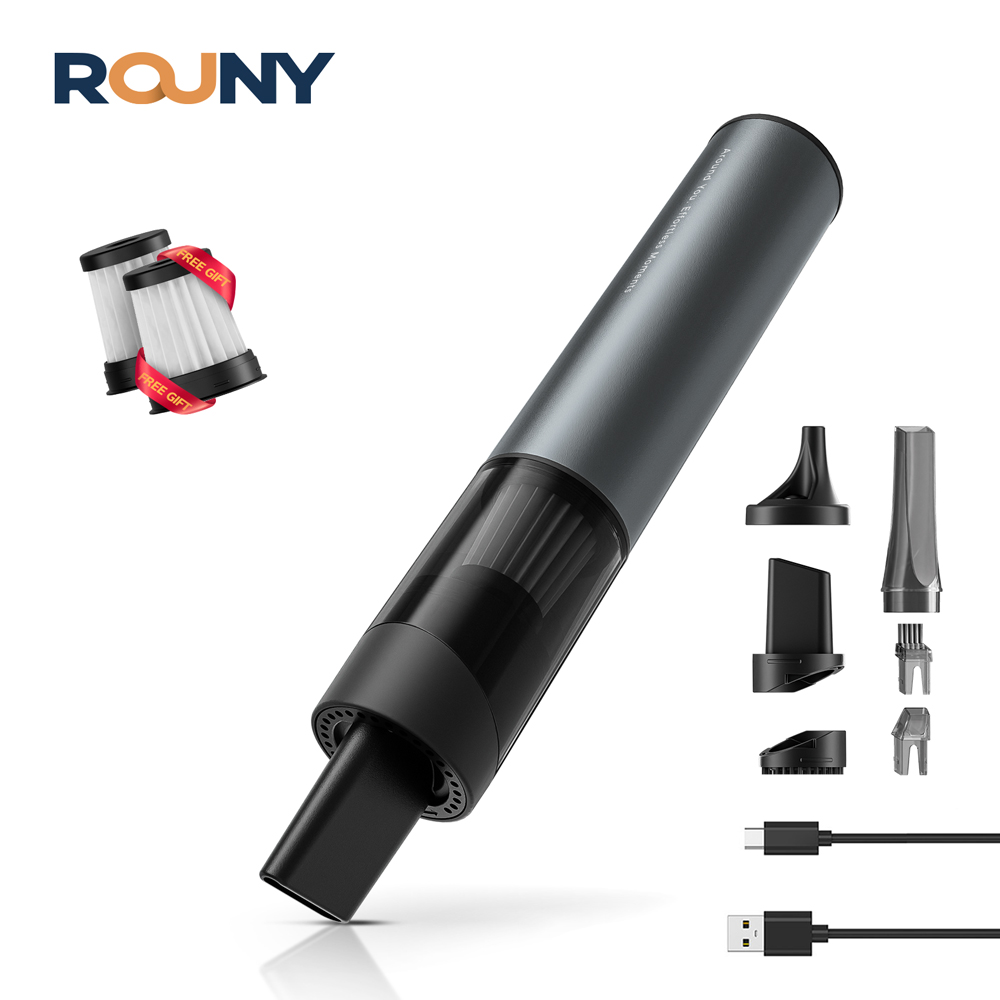 Wireless Car Charger - Car Handheld Vacuum Cleaner with 6