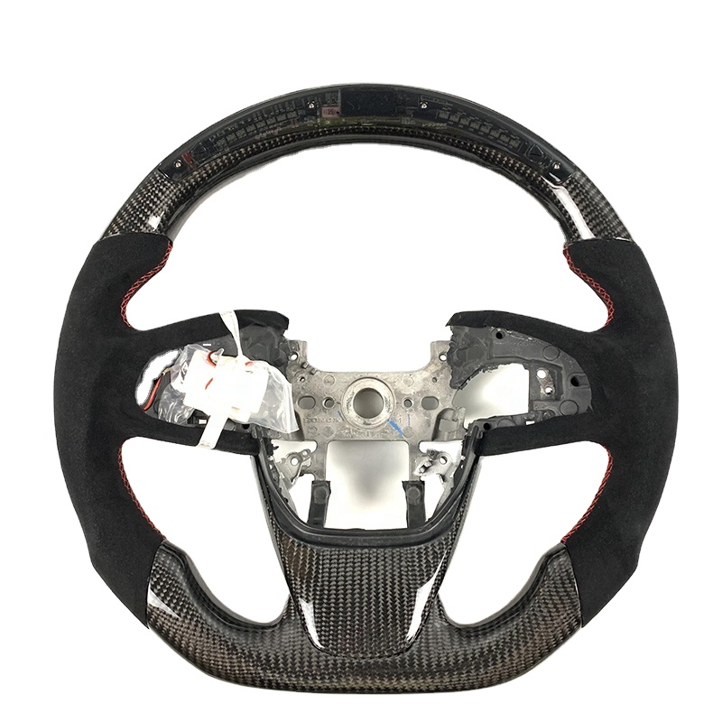 Steering Wheel Cover - Custom Car Interior LED Carbon Fiber