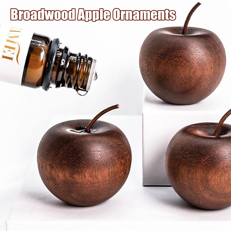 1PCS Of Wooden Apple Shaped Es - đánh giá và giá Car Fragrance Diffuser