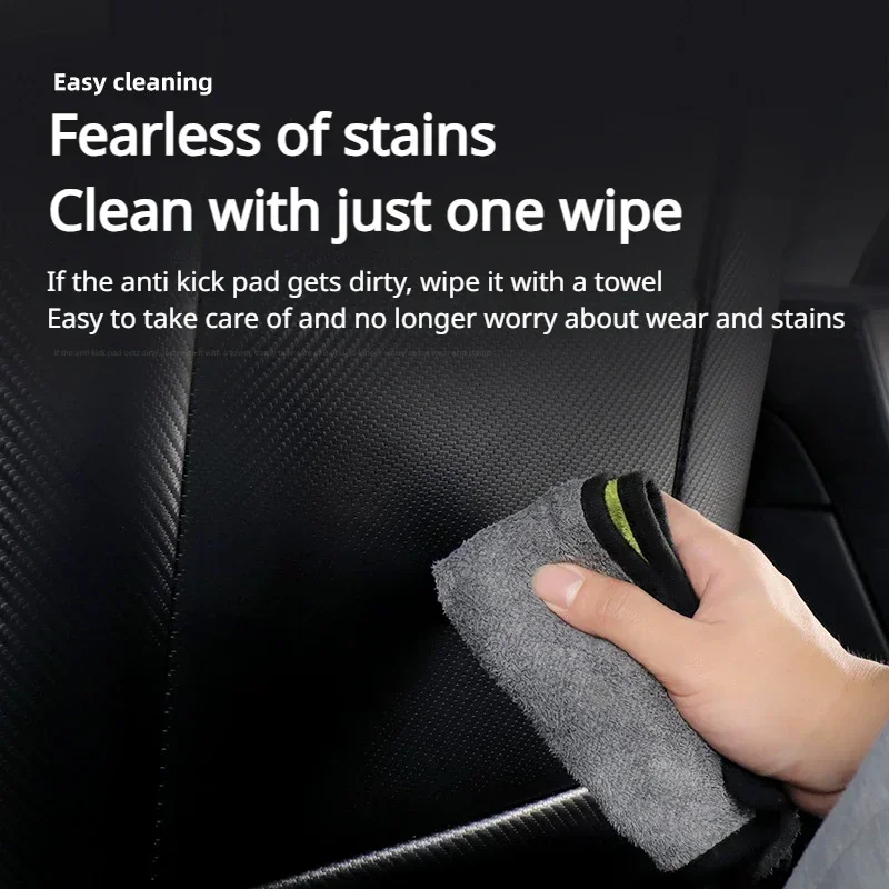 Seat Kick Protector Pad for Te - đánh giá và giá Leather Car Seat Cover