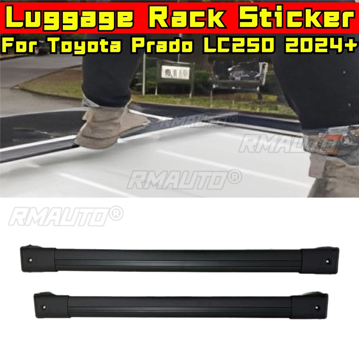 For Toyota Prado LC250 2024+ R - đánh giá và giá Car Accessories Roof Rack