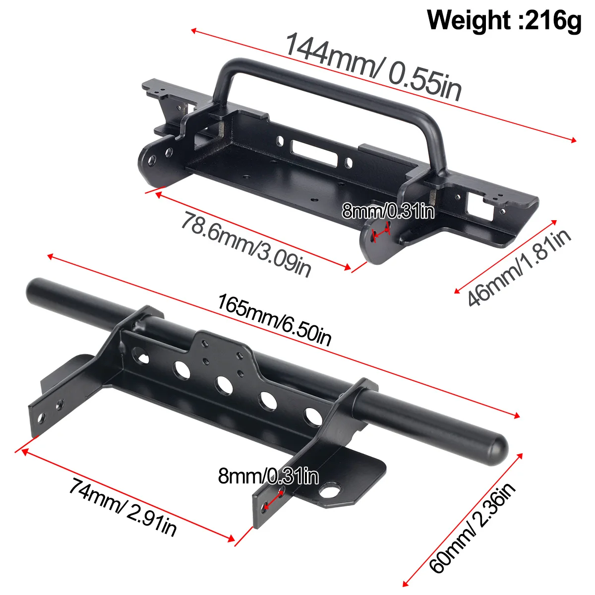 Metal Front Bumper for VP VS4- - đánh giá và giá Car Accessories Phoenix