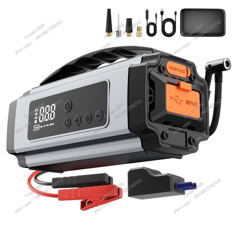 Portable Car Tire Inflator Pum - đánh giá và giá Portable Jump Starter