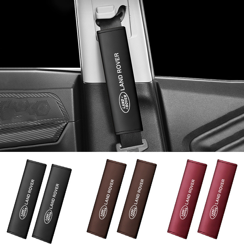 Car Interior Seat Belt Pads Le - đánh giá và giá Leather Car Seat Cover