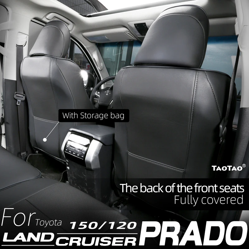 Custom Fit Land Cruiser Prado  - đánh giá và giá Leather Car Seat Cover