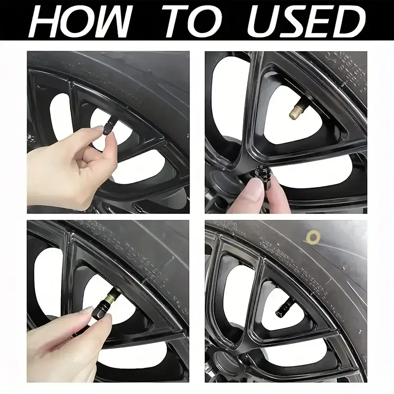 4Pcs Aluminum Tire Valve Caps  - đánh giá và giá Steering Wheel Cover