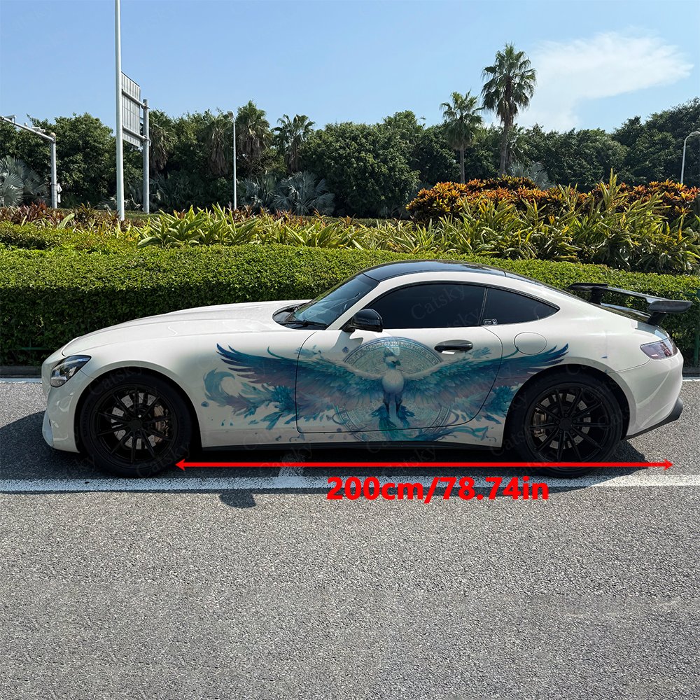 2Pcs Cyan Mist Iridescent Phoe - đánh giá và giá Car Accessories Phoenix