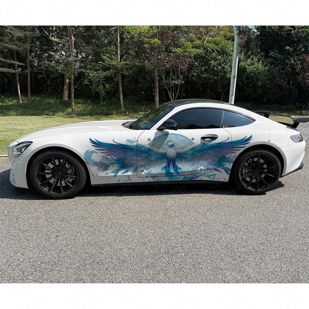 2Pcs Cyan Mist Iridescent Phoe - đánh giá và giá Car Accessories Phoenix