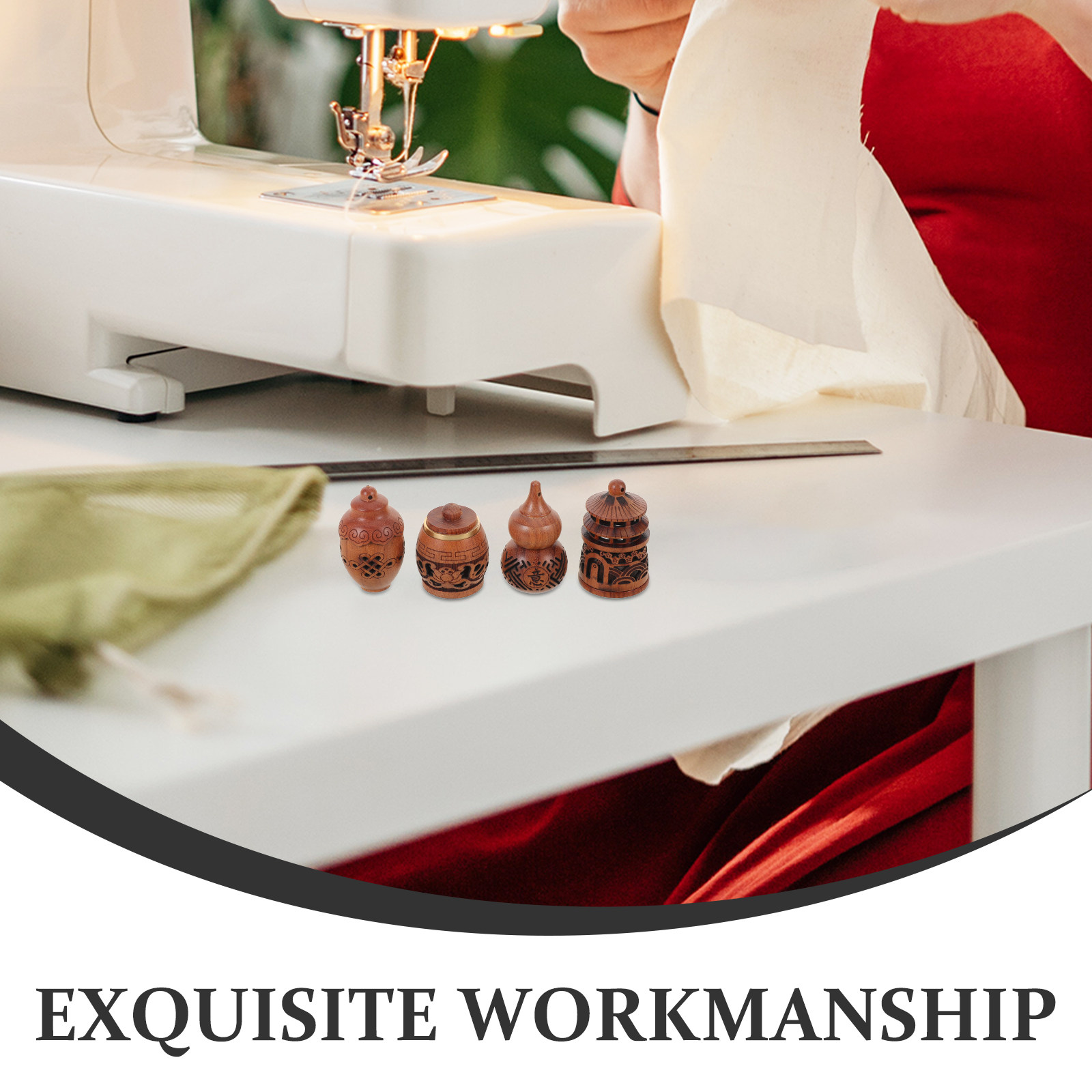4Pcs Wooden Hollow Carved Diff - đánh giá và giá Car Fragrance Diffuser