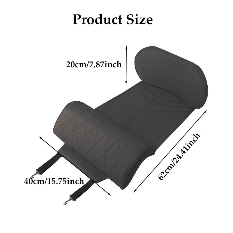 Nappa Leather Leg Support Exte - đánh giá và giá Leather Car Seat Cover