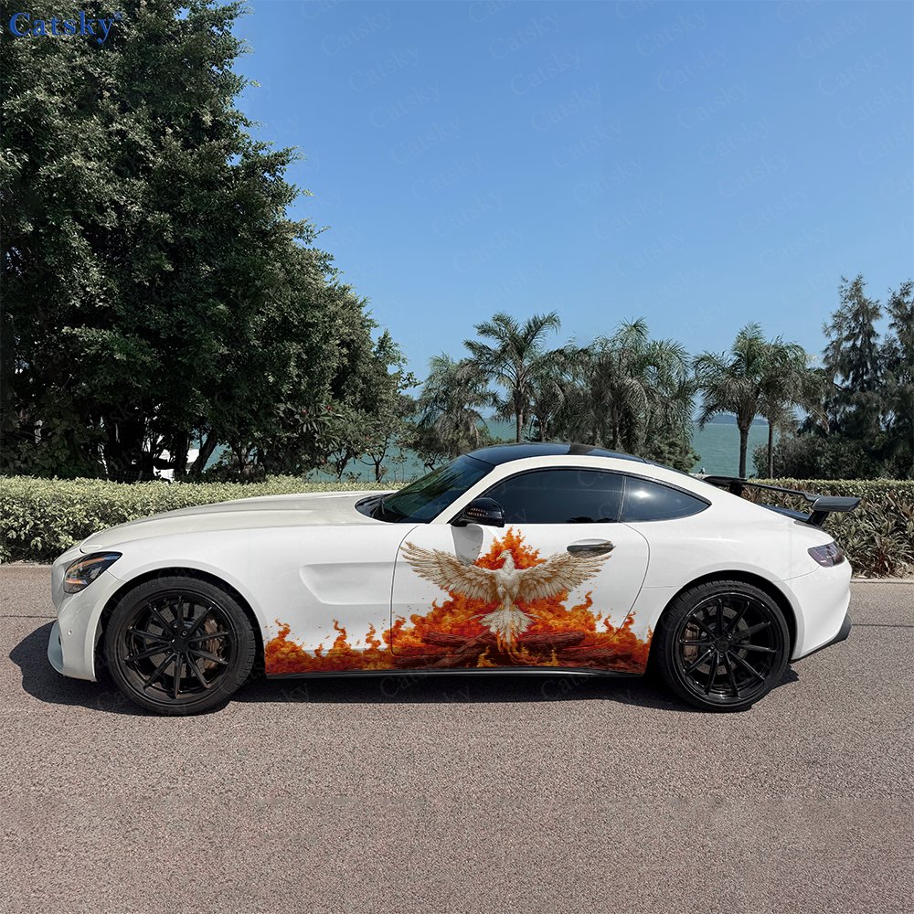 2pcs Blazing Divine Phoenix Ca - đánh giá và giá Car Accessories Phoenix