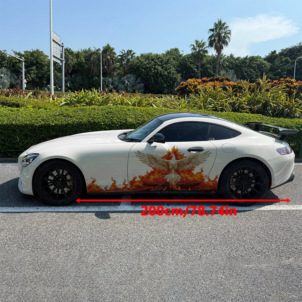 2pcs Blazing Divine Phoenix Ca - đánh giá và giá Car Accessories Phoenix