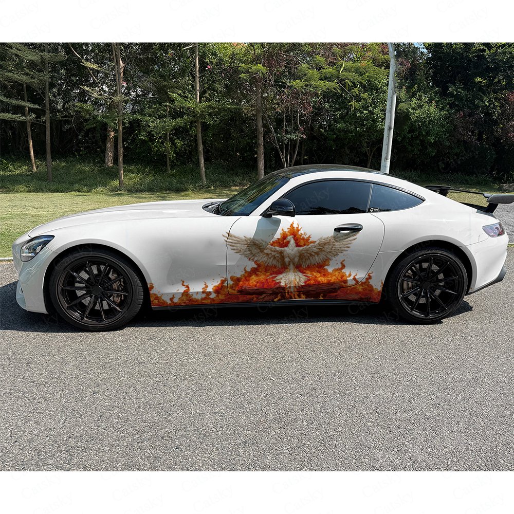 2pcs Blazing Divine Phoenix Ca - đánh giá và giá Car Accessories Phoenix