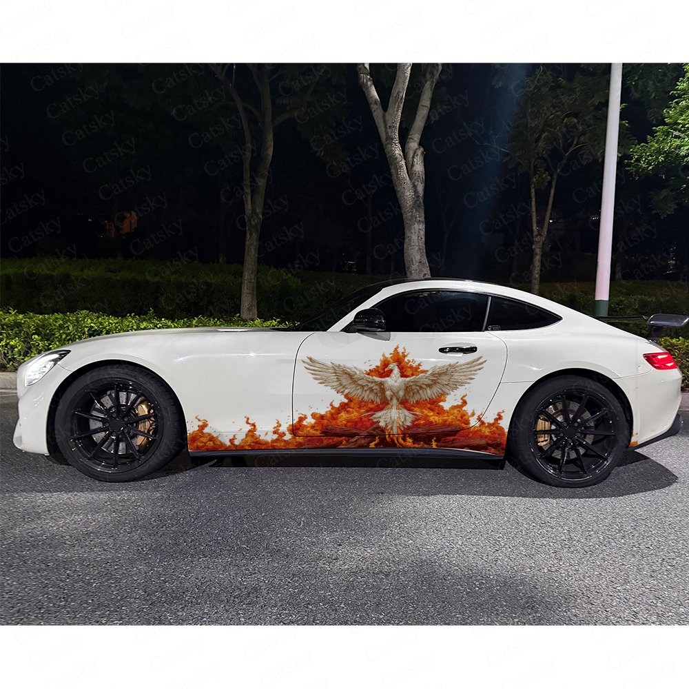 2pcs Blazing Divine Phoenix Ca - đánh giá và giá Car Accessories Phoenix