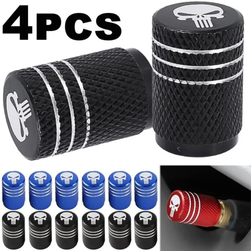 NEW 4pcs Skull Pattern Tire Va - đánh giá và giá Steering Wheel Cover