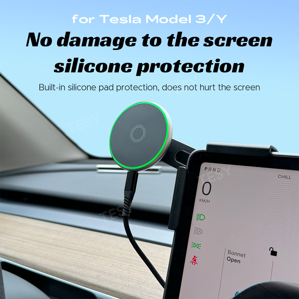 Car Phone Mount Holder 15W Mag - đánh giá và giá Wireless Car Charger