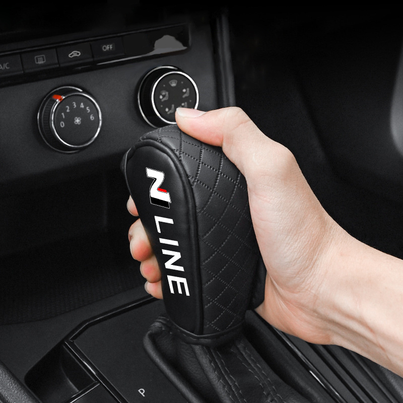 Car Gear Shift Cover Manual Le - đánh giá và giá Leather Car Seat Cover