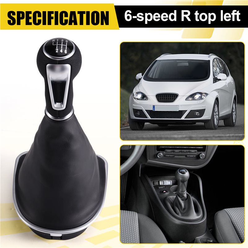 A20K-Car 5 Speed Gear Shift Kn - đánh giá và giá Leather Car Seat Cover