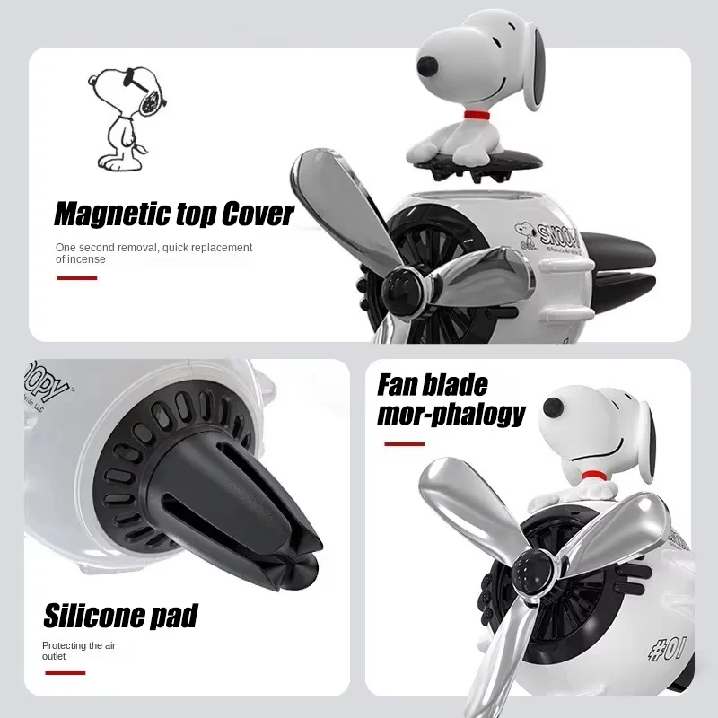 Kawaii Pilot Snoopy Car Aromat - đánh giá và giá Car Fragrance Diffuser