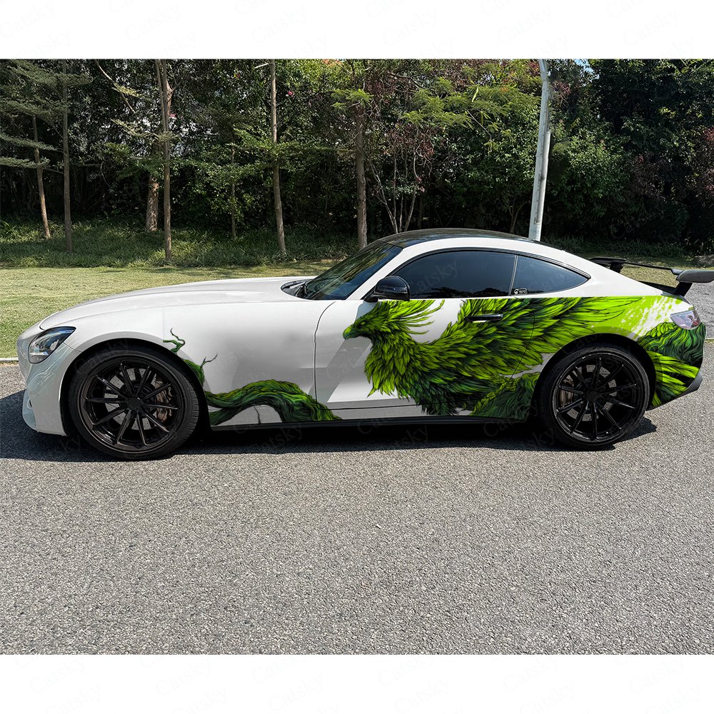 2pcs Nature Green Phoenix Car  - đánh giá và giá Car Accessories Phoenix