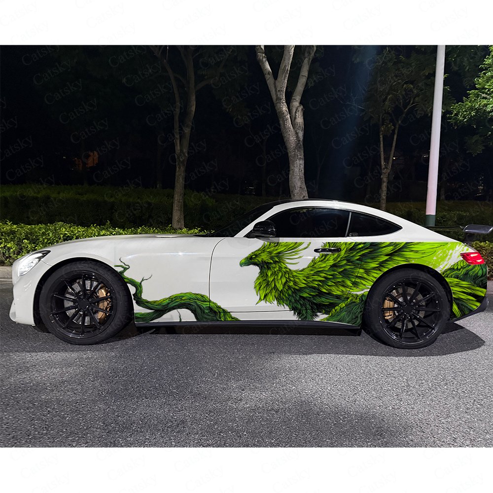 2pcs Nature Green Phoenix Car  - đánh giá và giá Car Accessories Phoenix