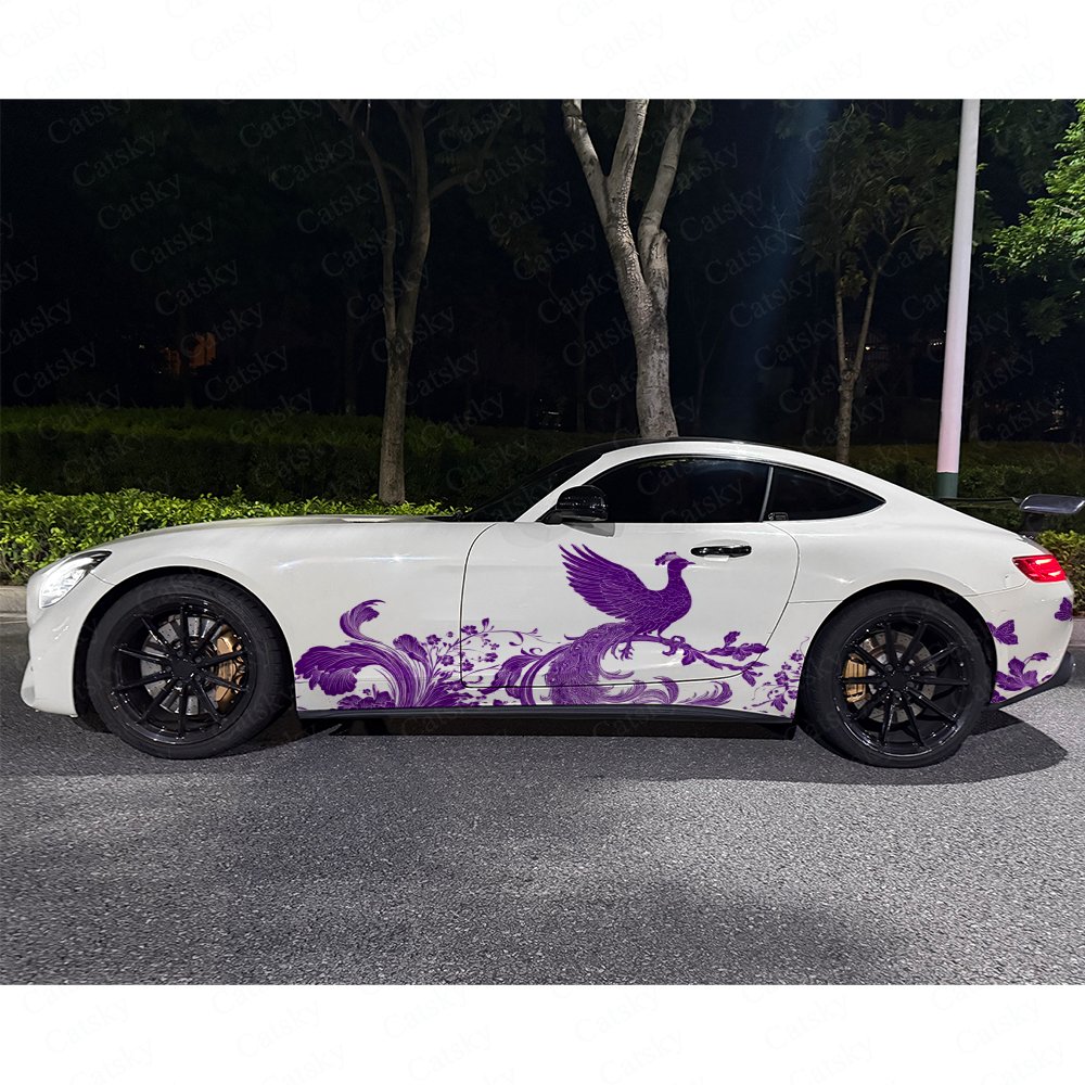 2pcs Graceful Mythical Phoenix - đánh giá và giá Car Accessories Phoenix