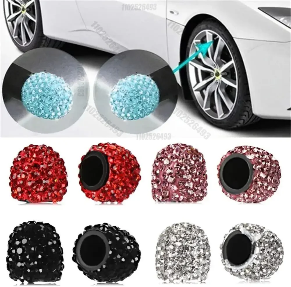2/4PCS Diamond Car Tire Valve  - đánh giá và giá Steering Wheel Cover