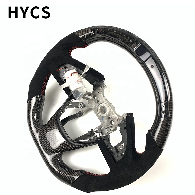 Custom Car Interior LED Carbon - đánh giá và giá Steering Wheel Cover
