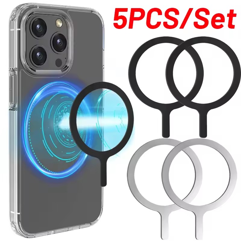 5-1pcs Sticker Ring For Magsaf - đánh giá và giá Wireless Car Charger