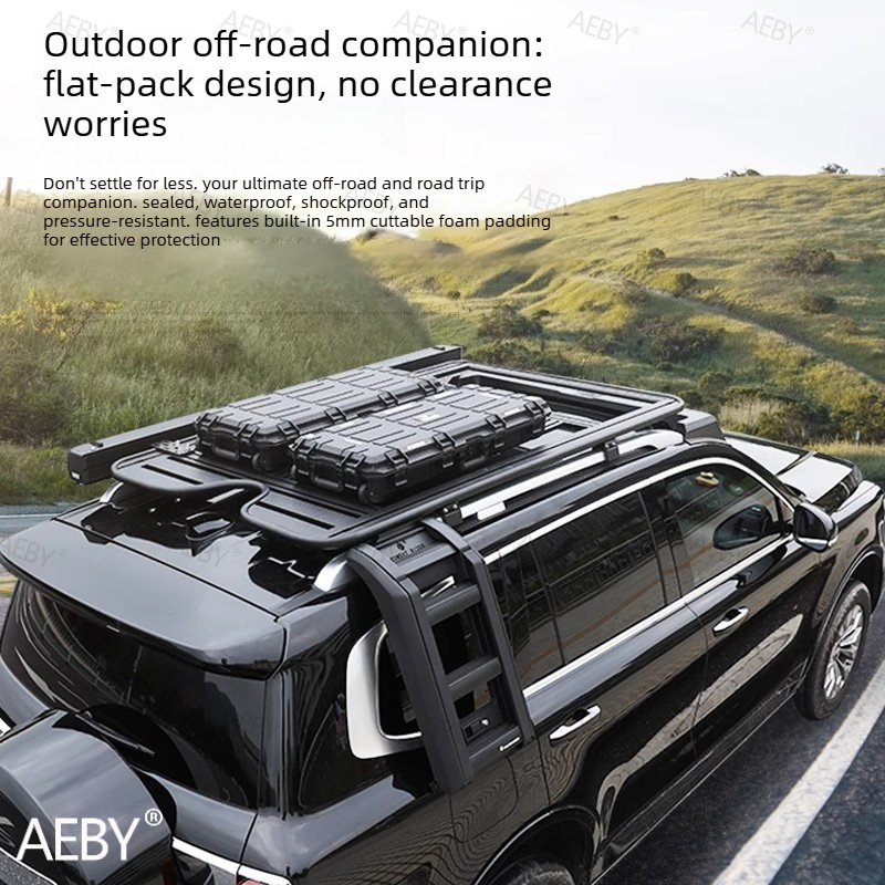 For Jetour T2 Roof box hard sh - đánh giá và giá Car Accessories Roof Rack