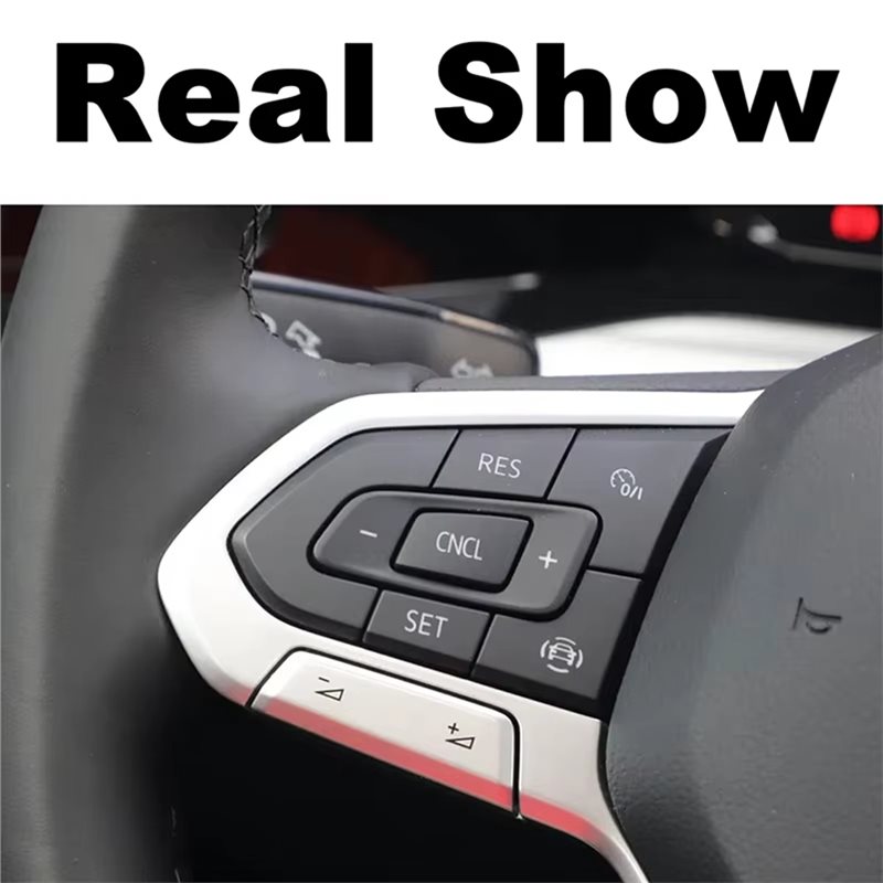 For VW Golf 8 2020-2021 T-Cros - đánh giá và giá Steering Wheel Cover
