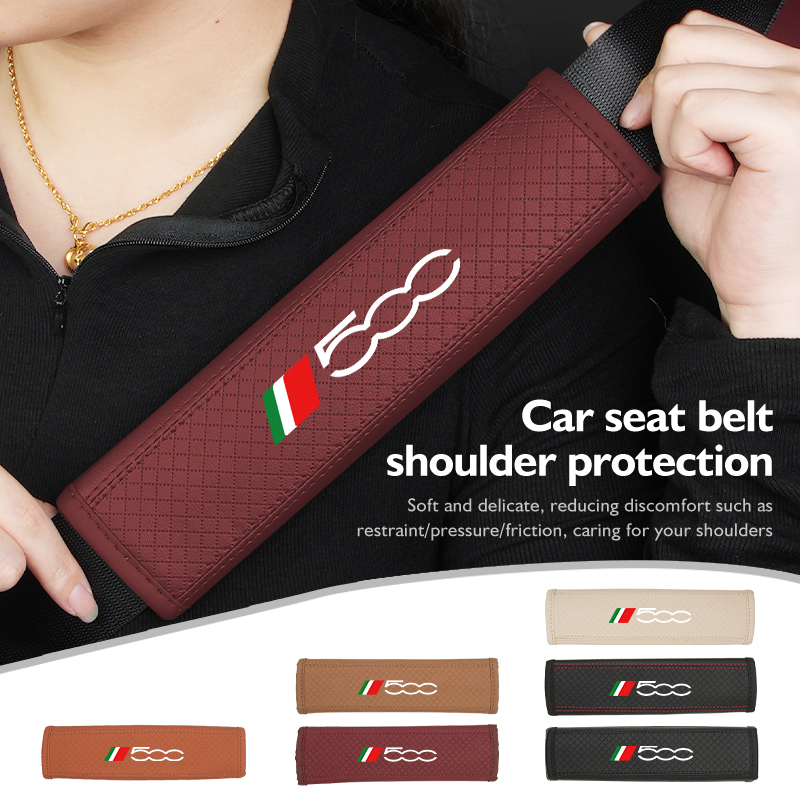 For Fiat 1/2PCS Car Seat Belt  - đánh giá và giá Car Accessories Low Price