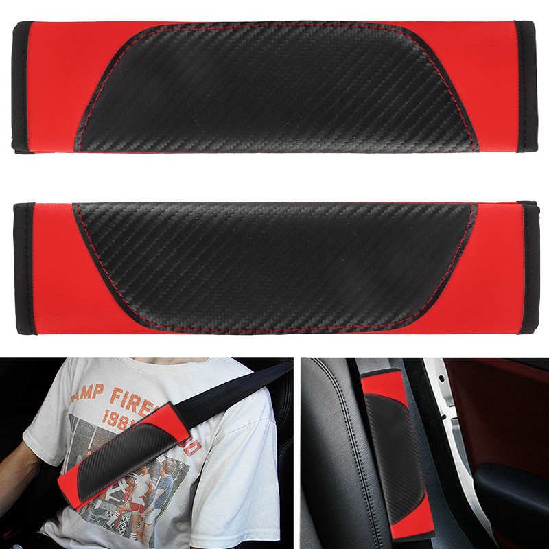 2Pcs Leather Car Safety Belt S - đánh giá và giá Leather Car Seat Cover